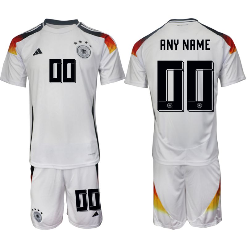 Men 2024-2025 Season Germany home white customized Soccer Jersey